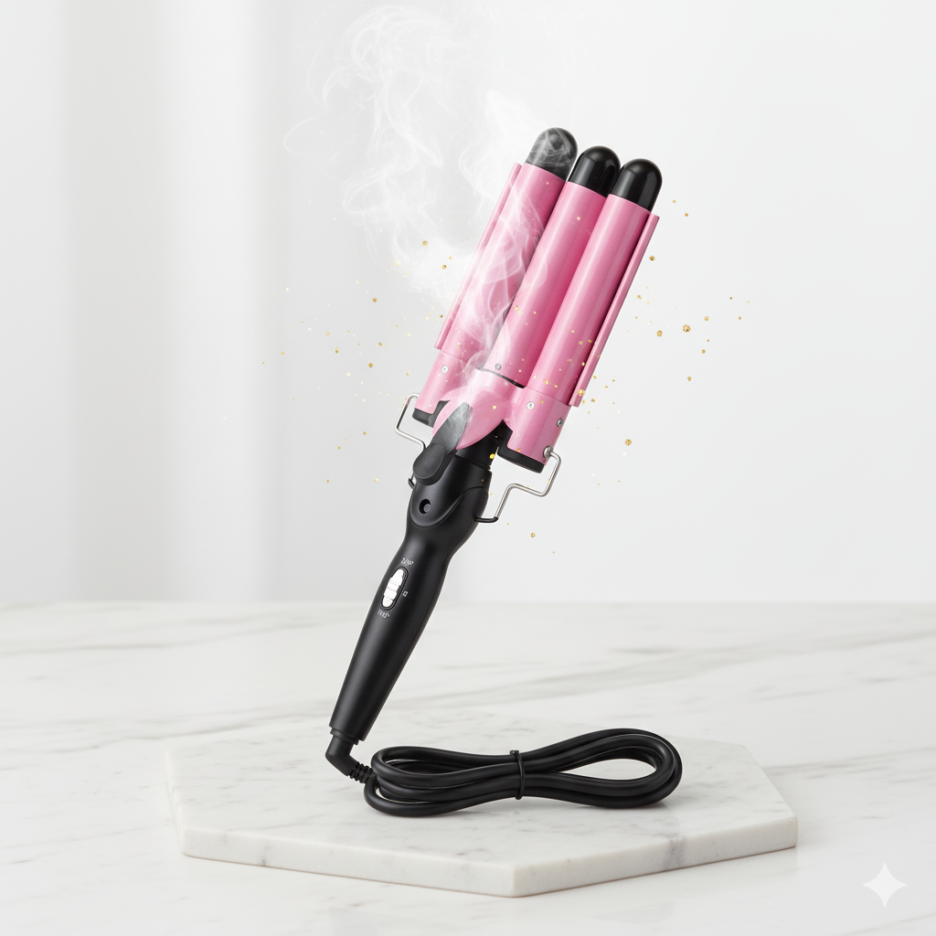 Triple Barrel Waver (Mermaid & Beach Waves Effect)