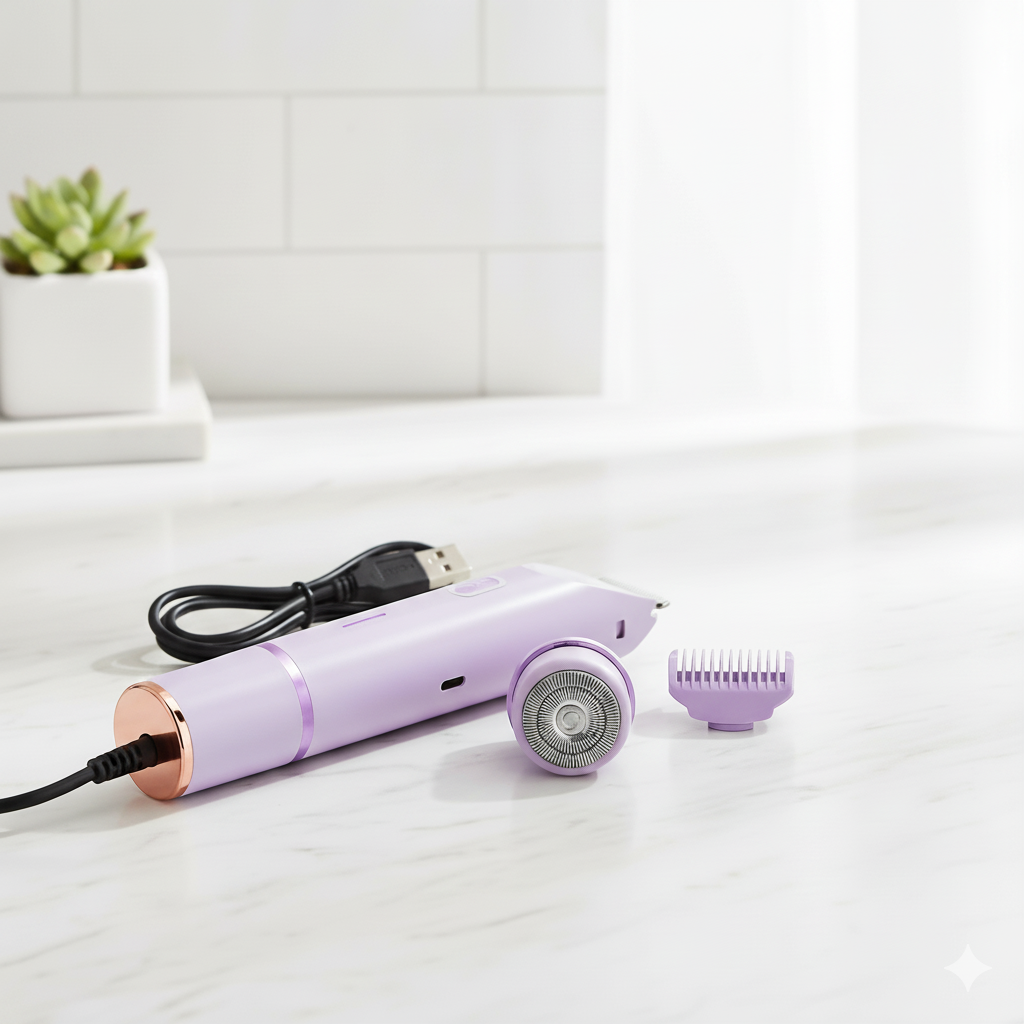 SilkTouch Duo: 2-in-1 Multifunctional Electric Hair Remover