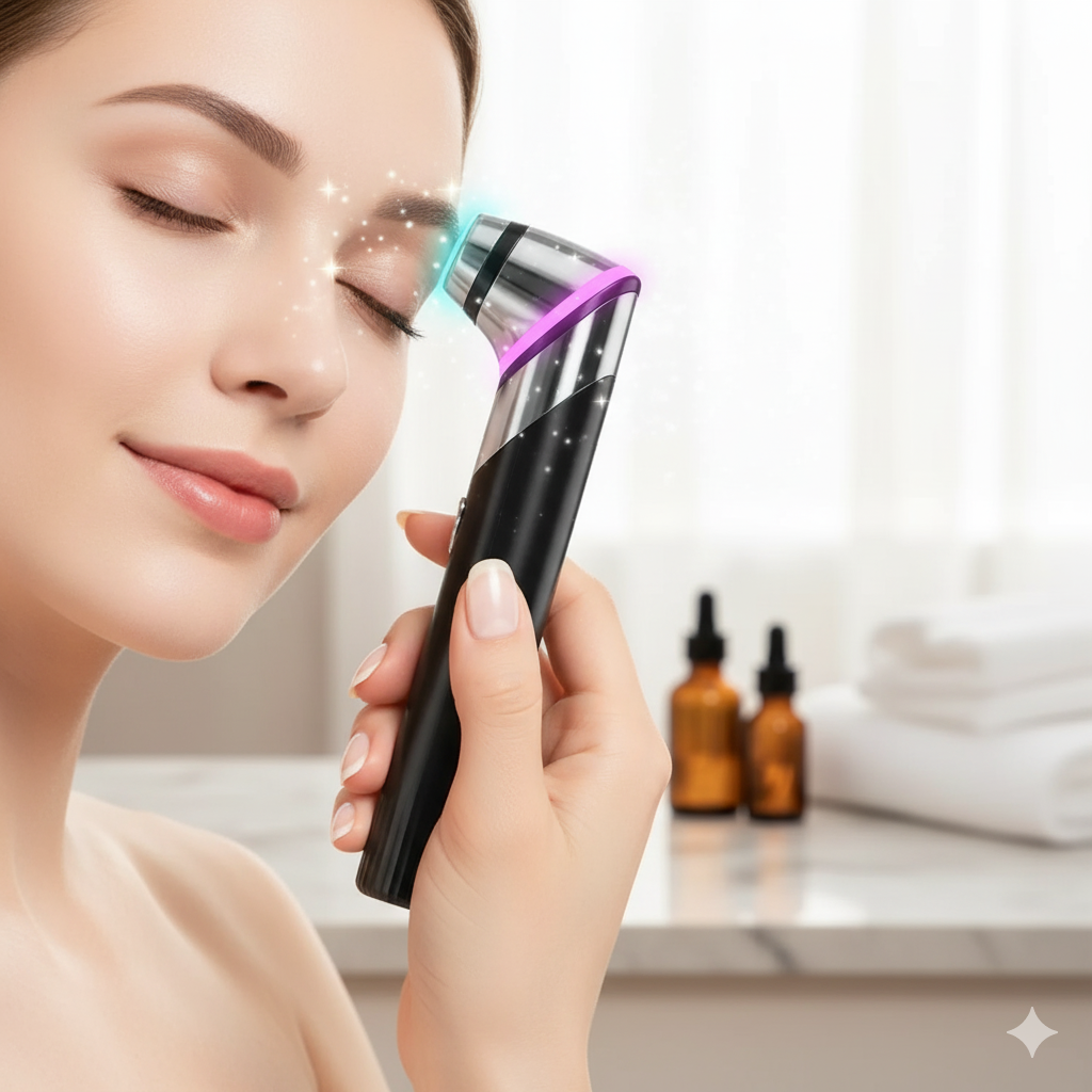 Portable Anti-Wrinkle Facial Massager for Delicate Areas