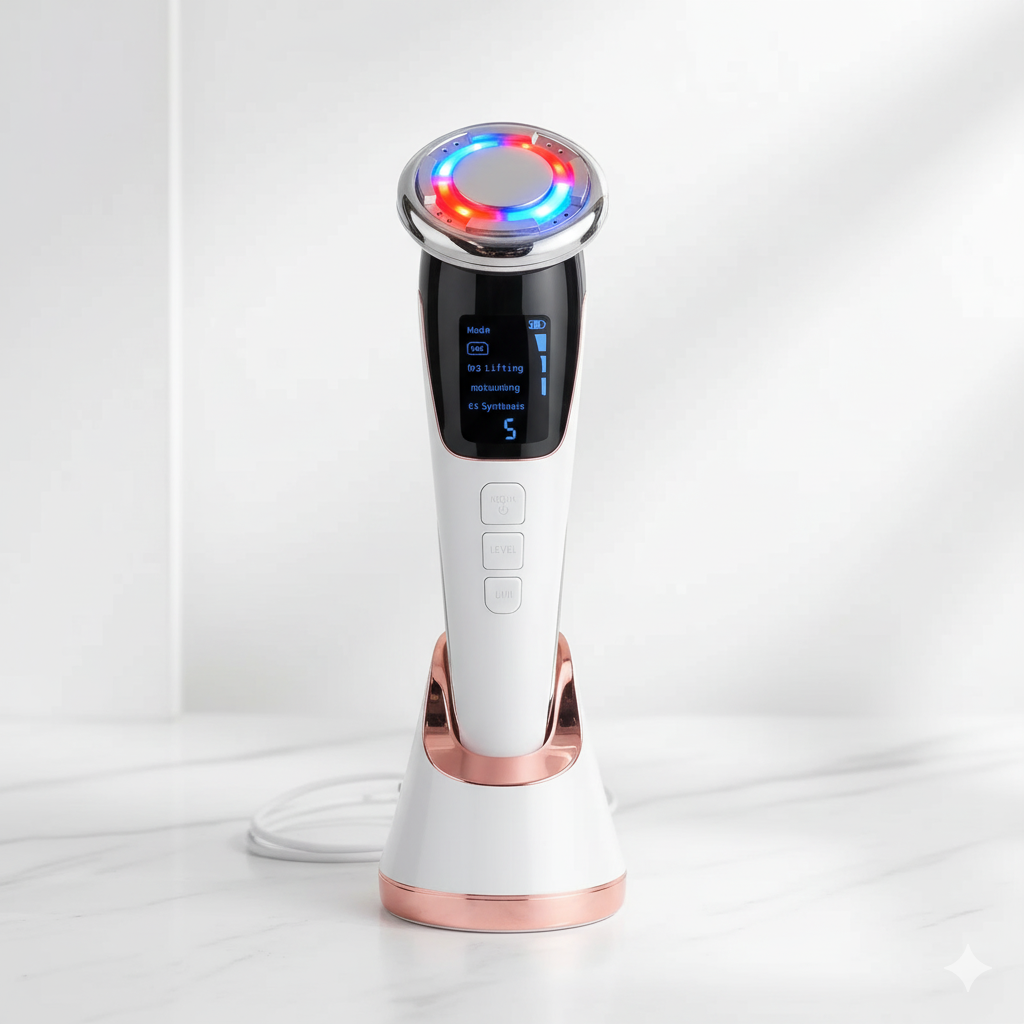 Multi-Therapy Facial Massager (Lifting, Absorption & LED)