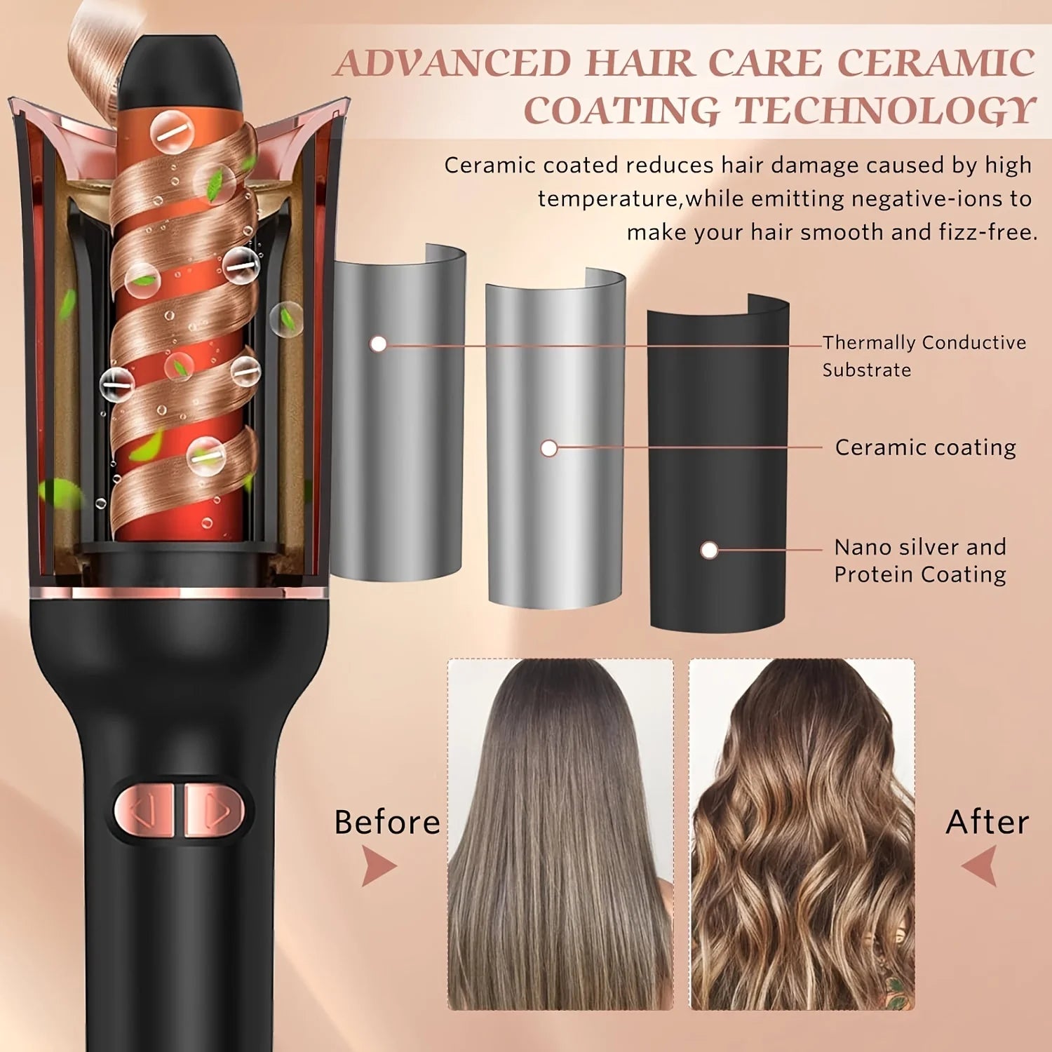 Automatic Curling Wand