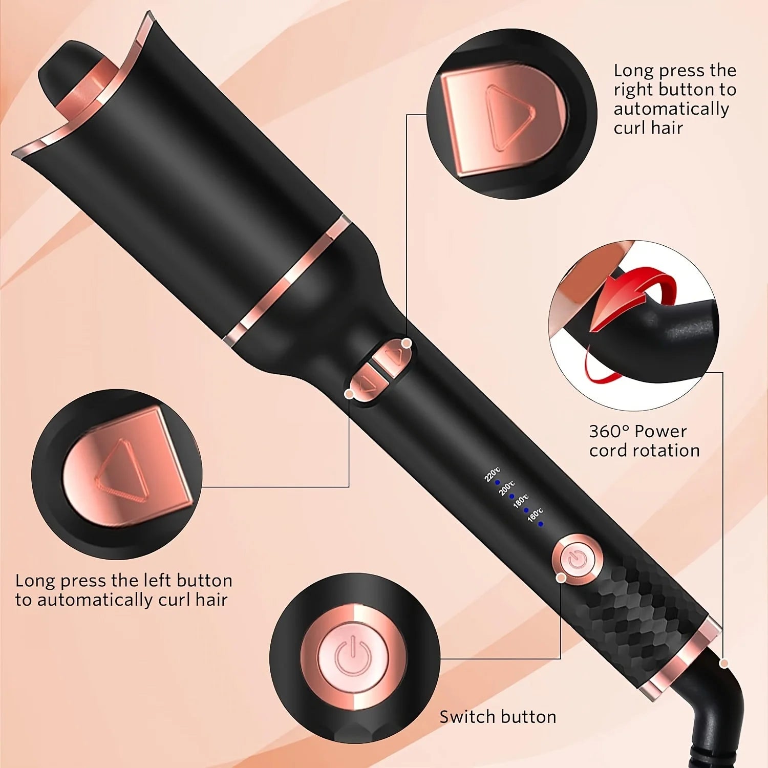 Automatic Curling Wand