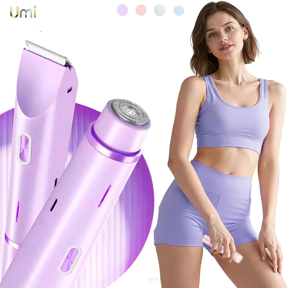 SilkTouch Duo: 2-in-1 Multifunctional Electric Hair Remover